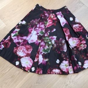 Pink Tartan taffeta skirt
